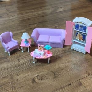 Barbie living room set